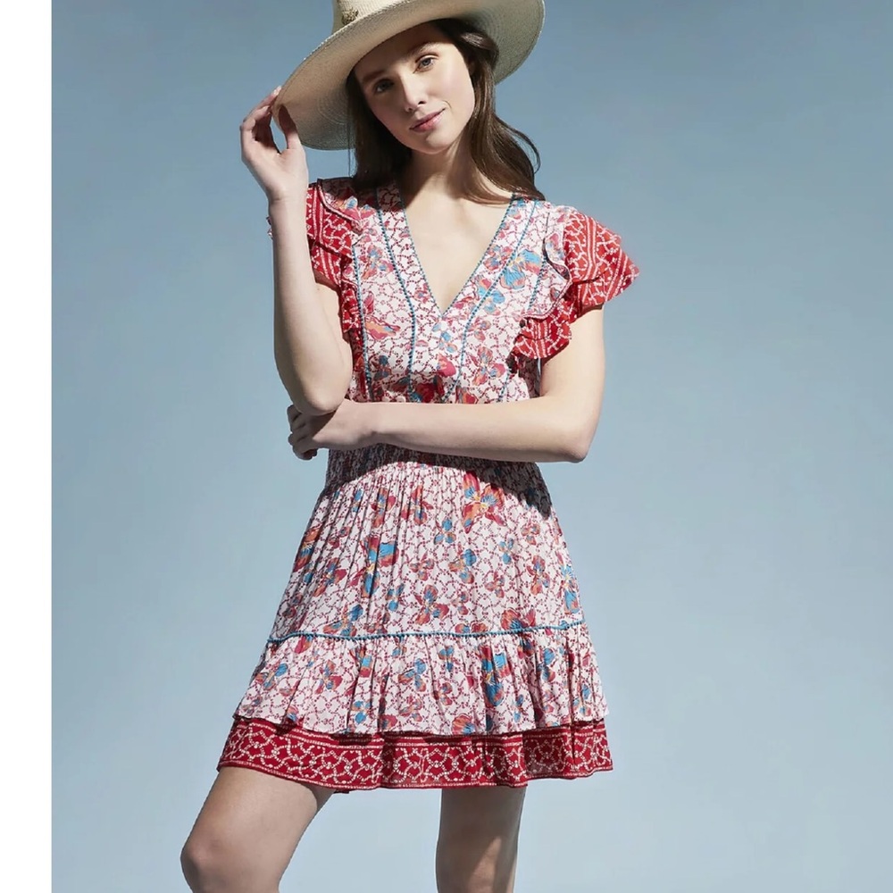 Poupette St. Barth Vilebrequin Iris Mini Dress NWOT